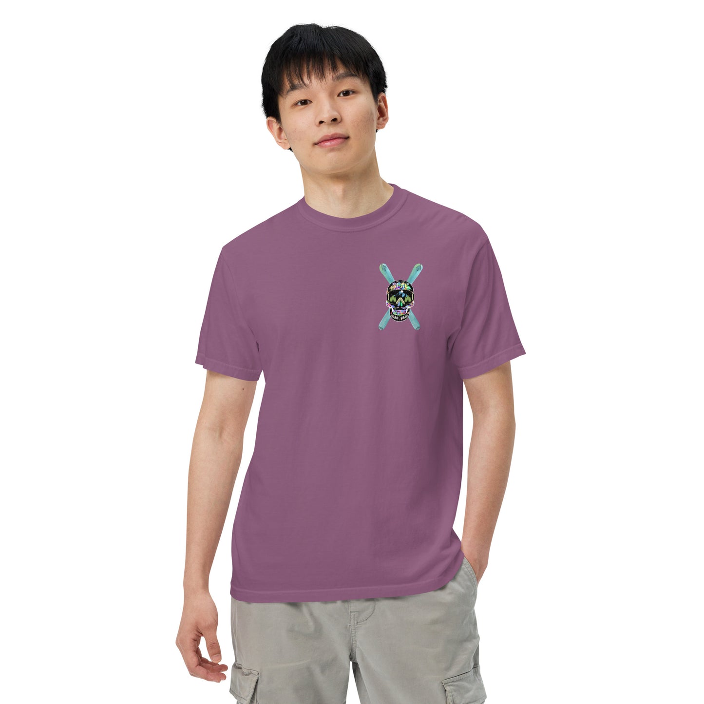 Power Life Men’s garment-dyed heavyweight t-shirt