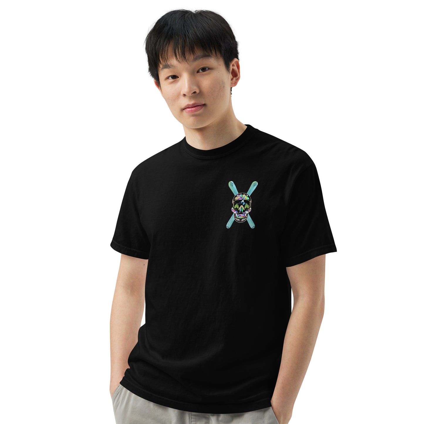 Power Life Men’s garment-dyed heavyweight t-shirt