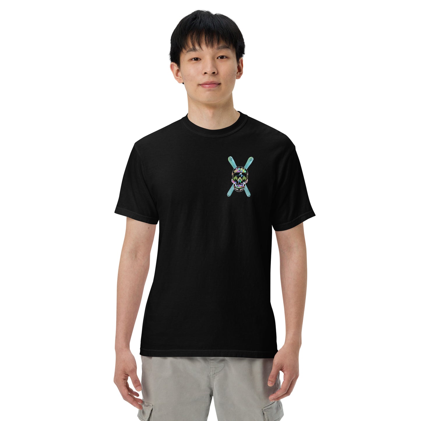 Power Life Men’s garment-dyed heavyweight t-shirt