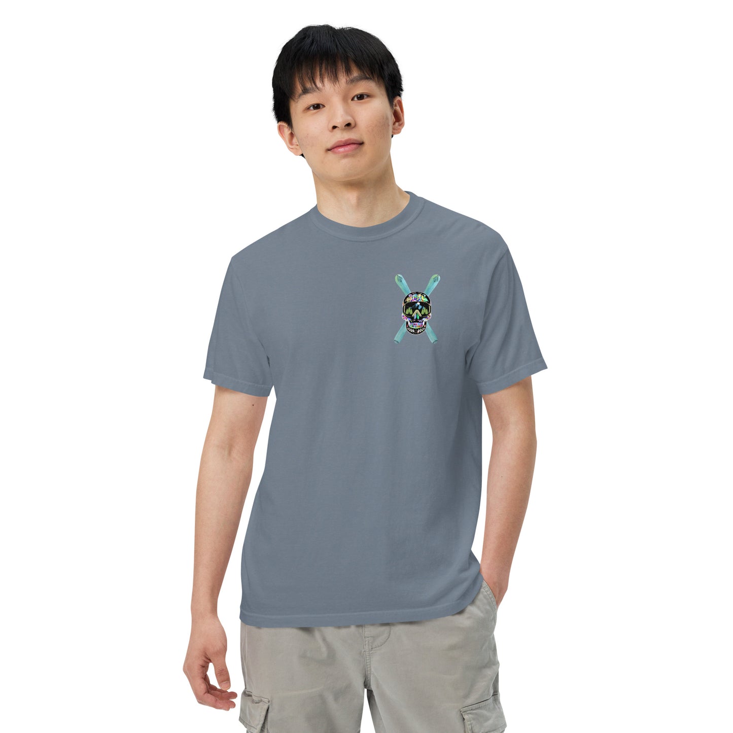 Power Life Men’s garment-dyed heavyweight t-shirt