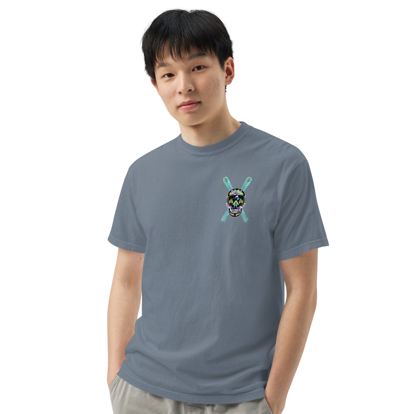 Power Life Men’s garment-dyed heavyweight t-shirt