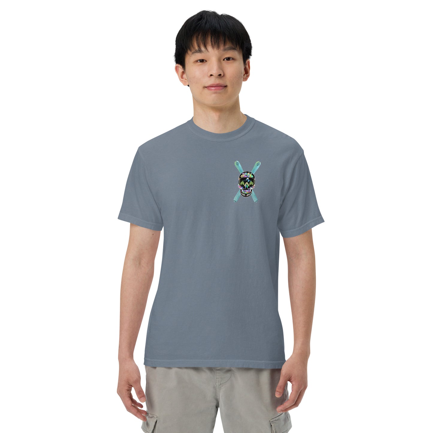 Power Life Men’s garment-dyed heavyweight t-shirt