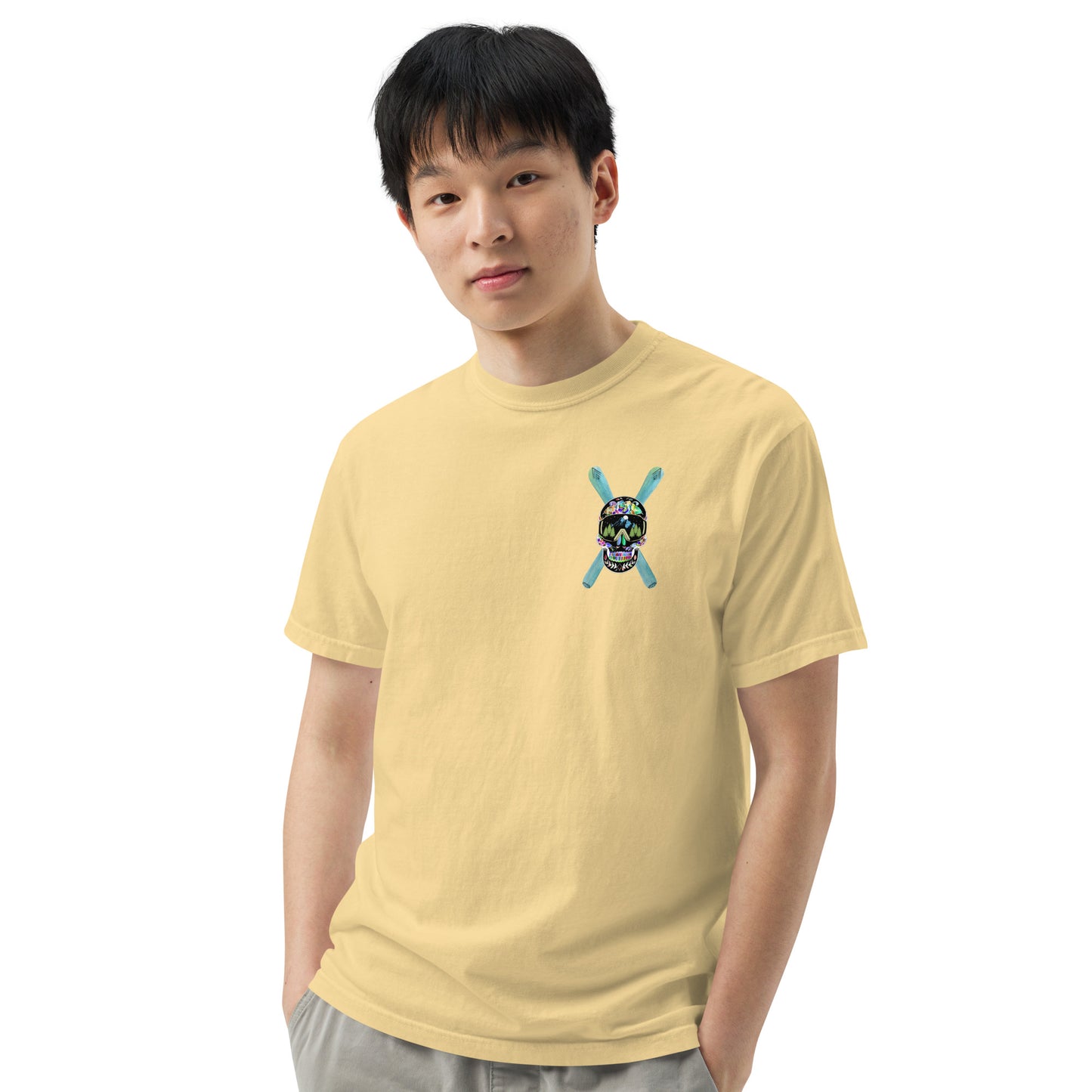 Power Life Men’s garment-dyed heavyweight t-shirt