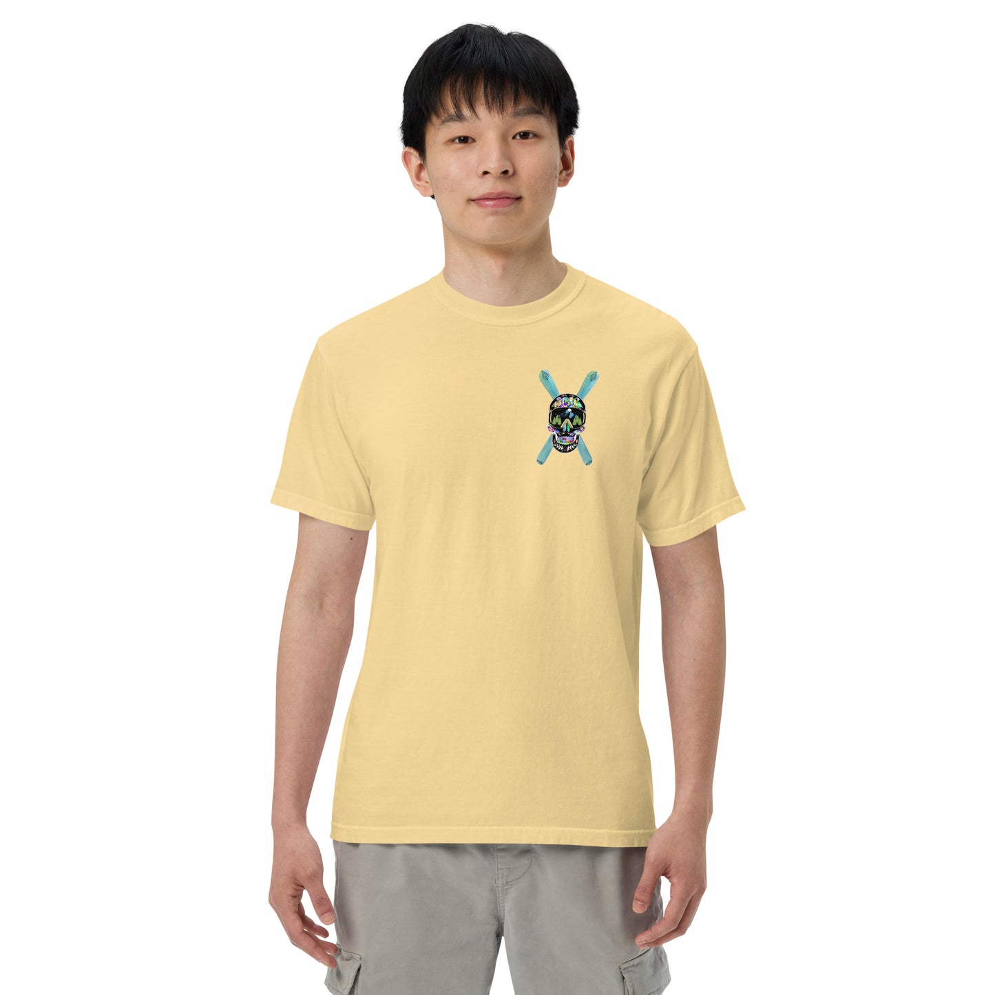Power Life Men’s garment-dyed heavyweight t-shirt