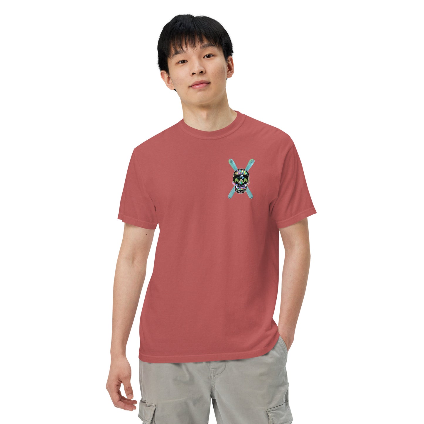 Power Life Men’s garment-dyed heavyweight t-shirt