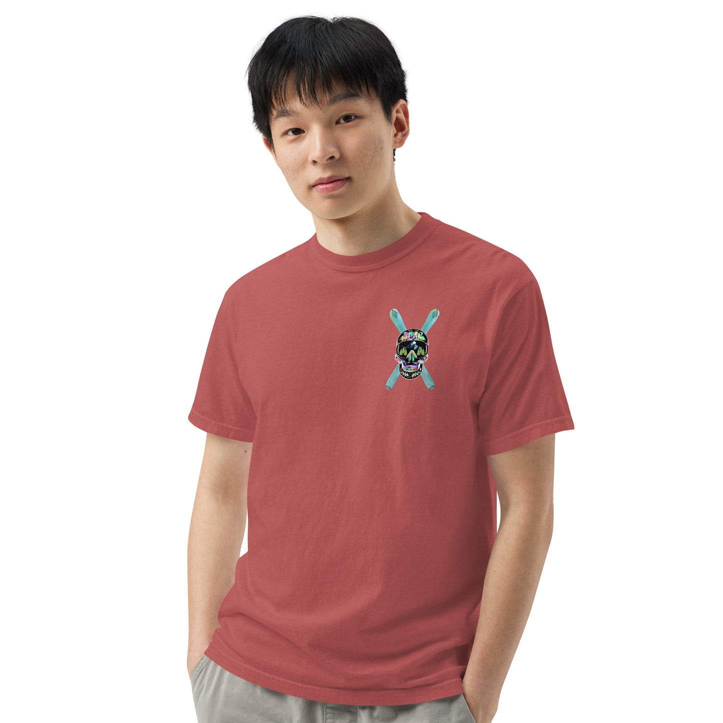 Power Life Men’s garment-dyed heavyweight t-shirt