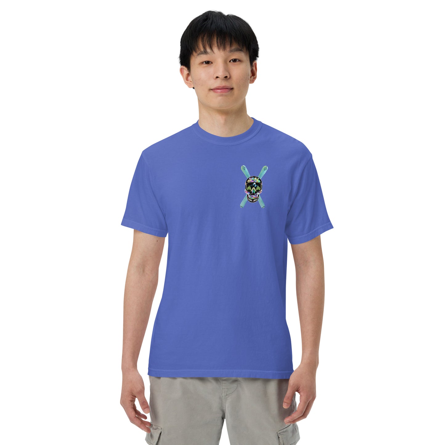 Power Life Men’s garment-dyed heavyweight t-shirt
