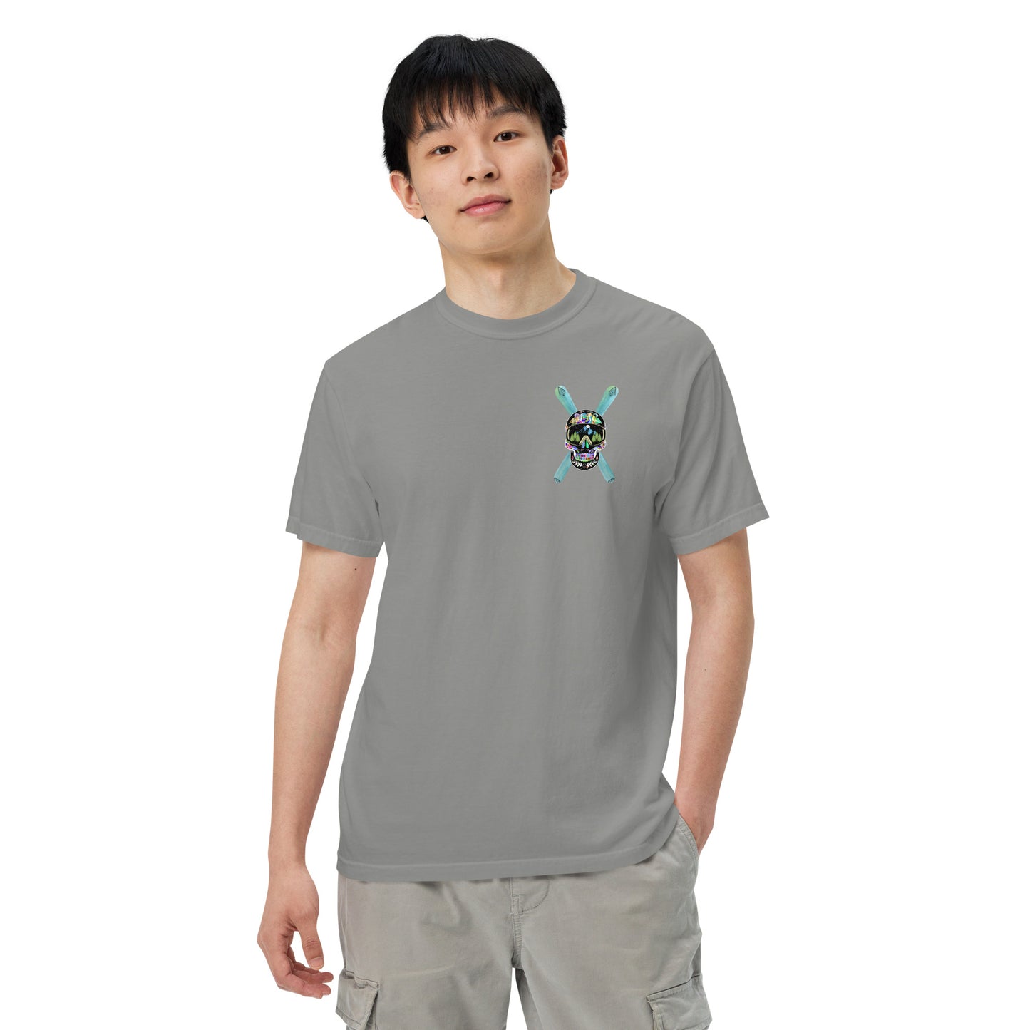 Power Life Men’s garment-dyed heavyweight t-shirt