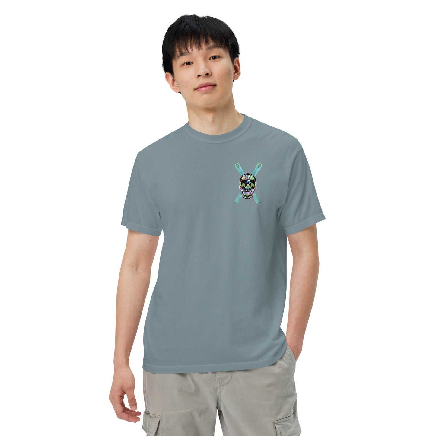 Power Life Men’s garment-dyed heavyweight t-shirt