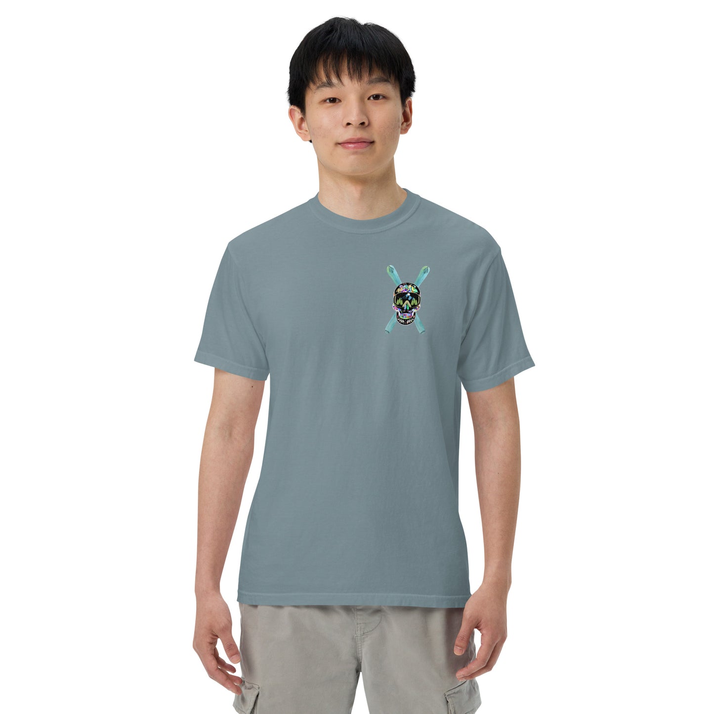 Power Life Men’s garment-dyed heavyweight t-shirt