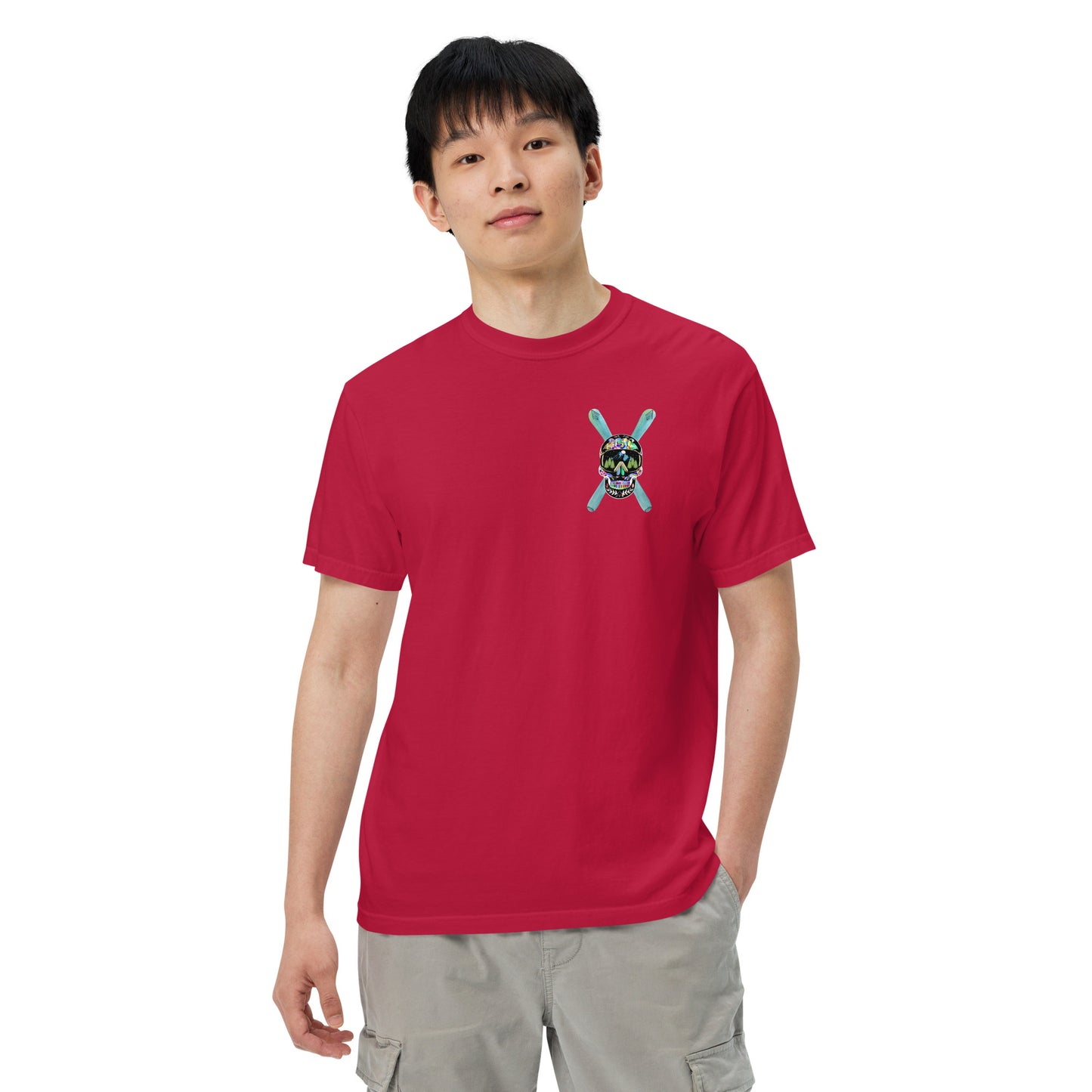 Power Life Men’s garment-dyed heavyweight t-shirt