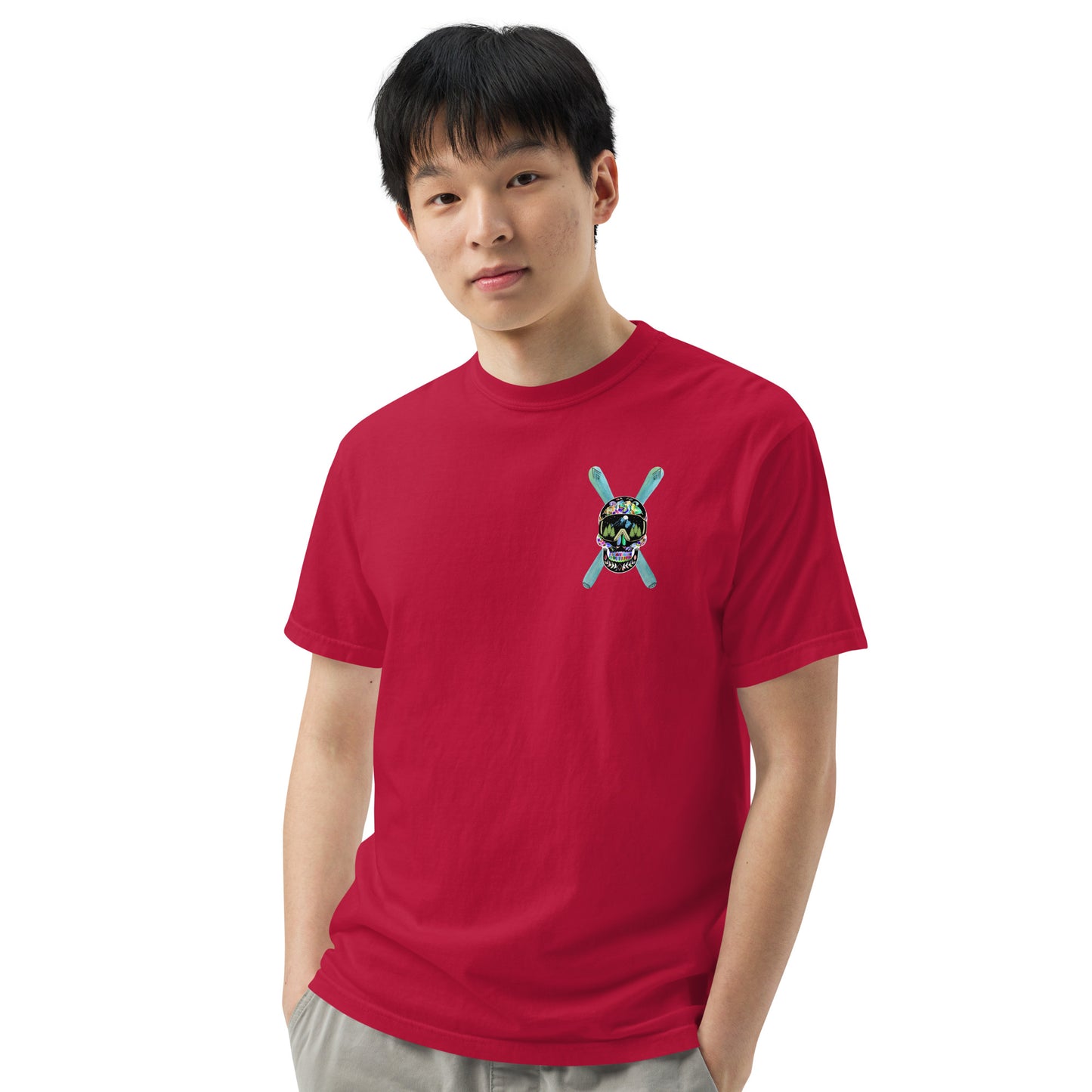 Power Life Men’s garment-dyed heavyweight t-shirt
