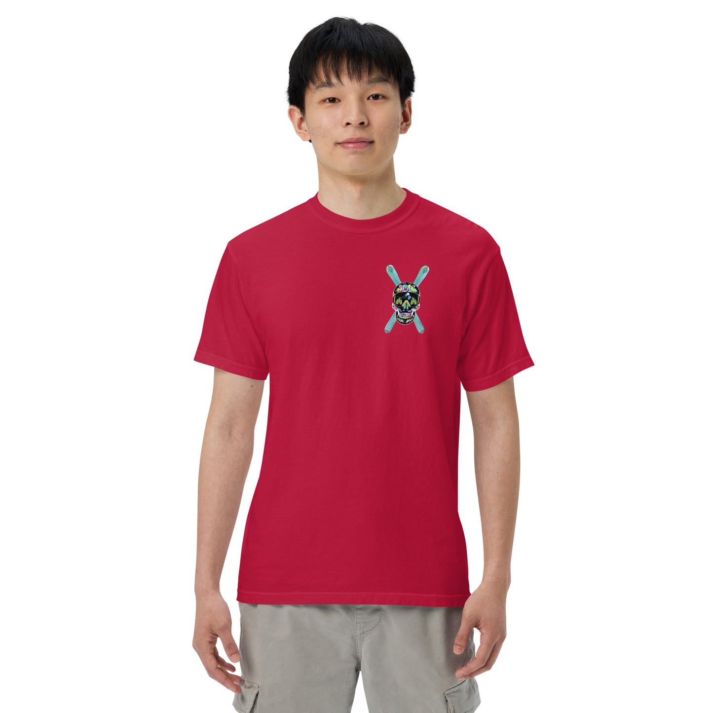 Power Life Men’s garment-dyed heavyweight t-shirt