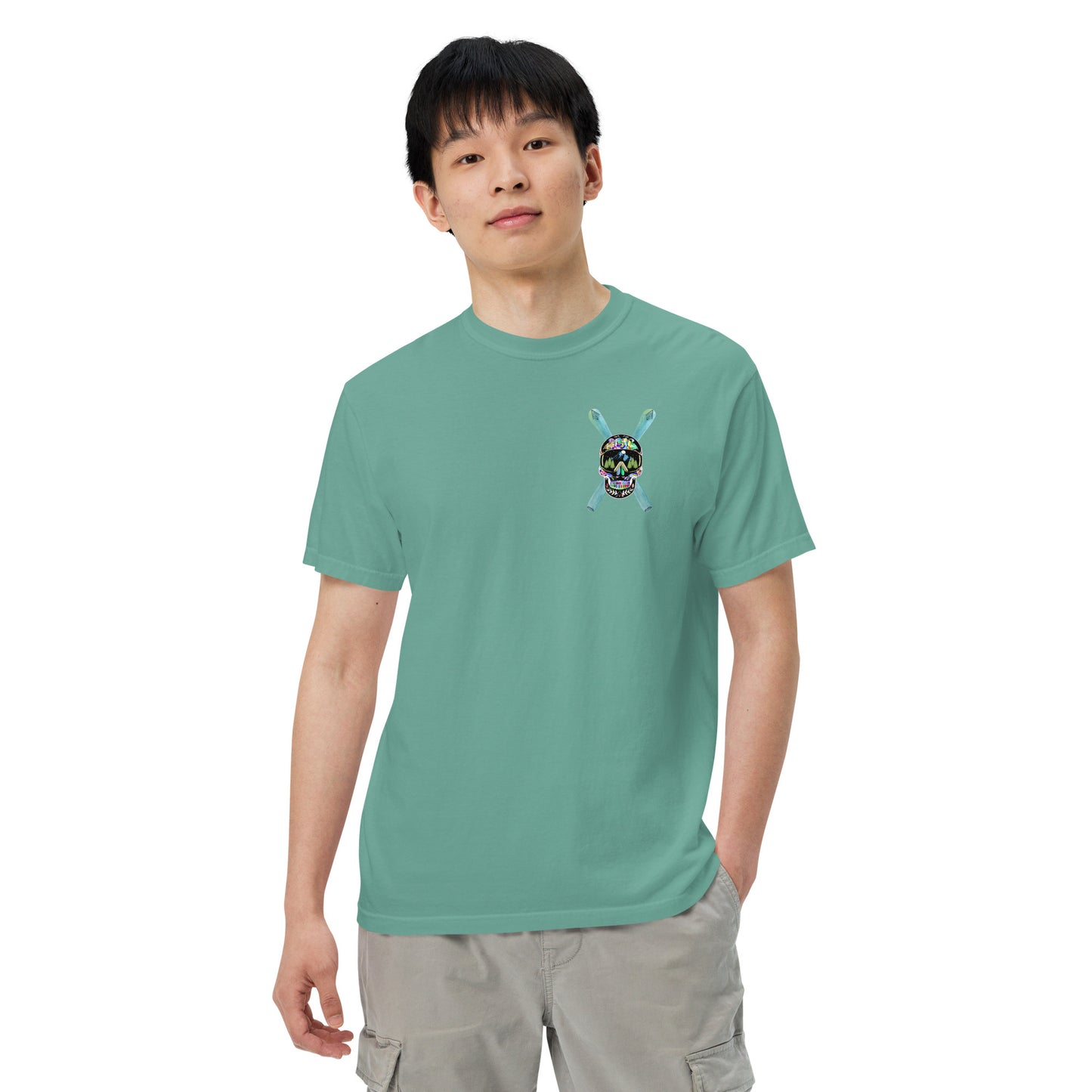 Power Life Men’s garment-dyed heavyweight t-shirt