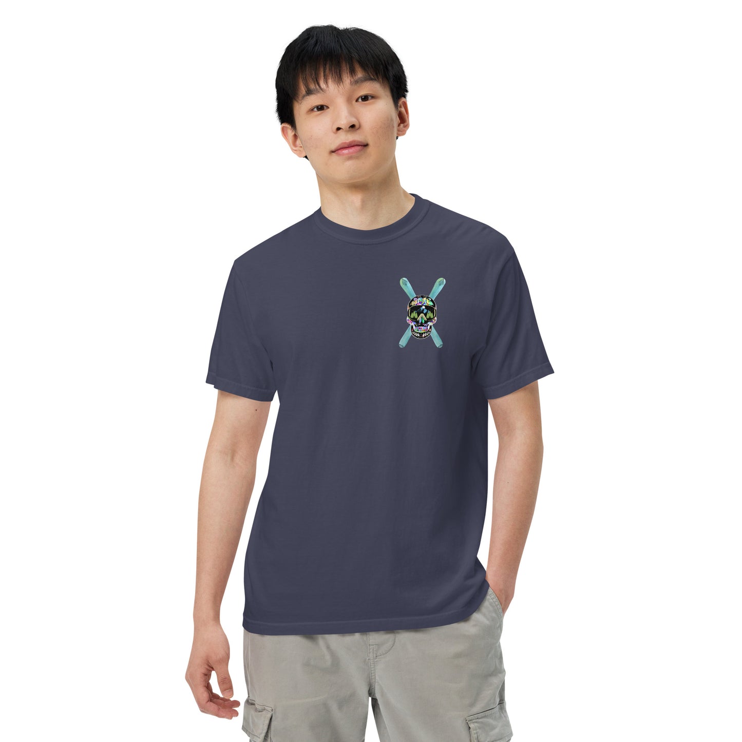 Power Life Men’s garment-dyed heavyweight t-shirt