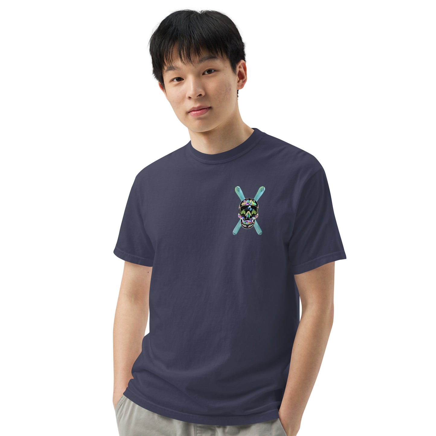 Power Life Men’s garment-dyed heavyweight t-shirt