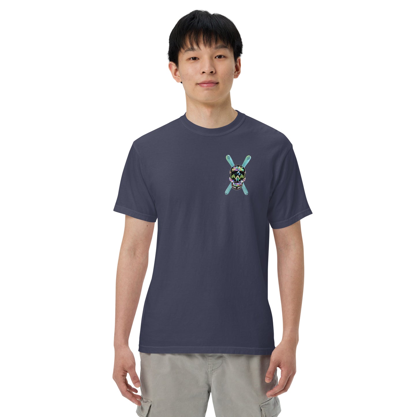 Power Life Men’s garment-dyed heavyweight t-shirt