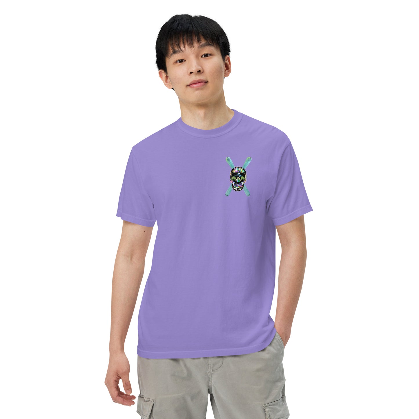 Power Life Men’s garment-dyed heavyweight t-shirt