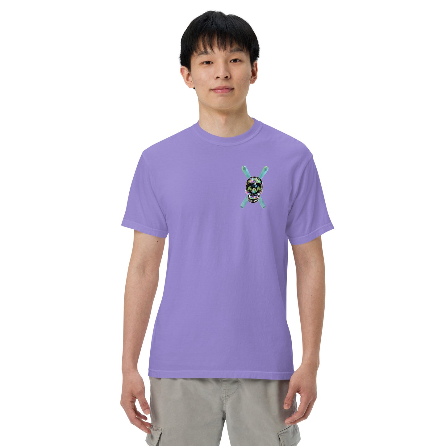 Power Life Men’s garment-dyed heavyweight t-shirt