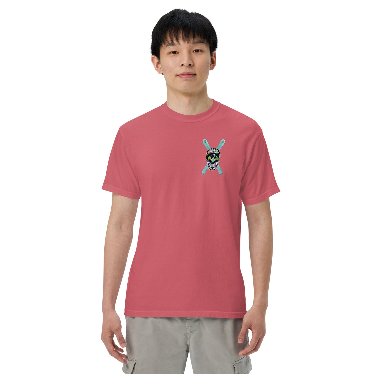 Power Life Men’s garment-dyed heavyweight t-shirt