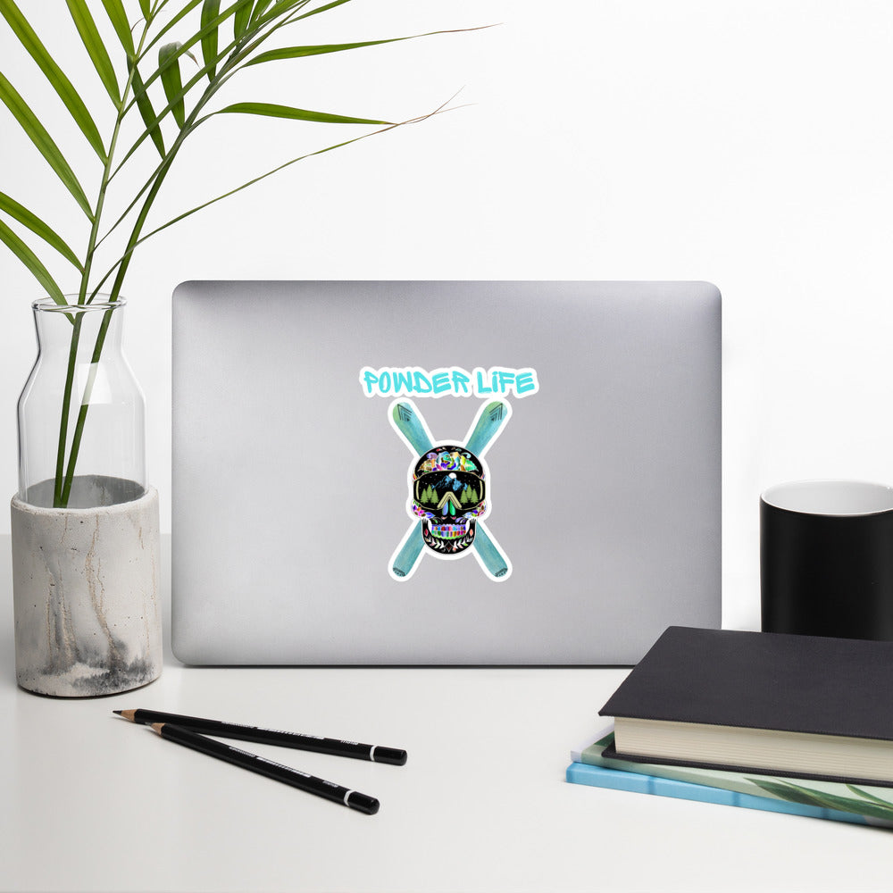 Powder Life Stickers