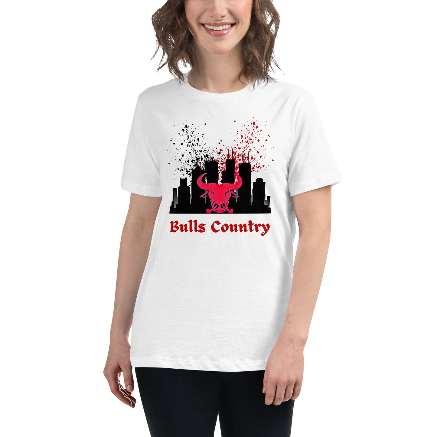 Chicago Bulls Women's Relaxed T-Shirt