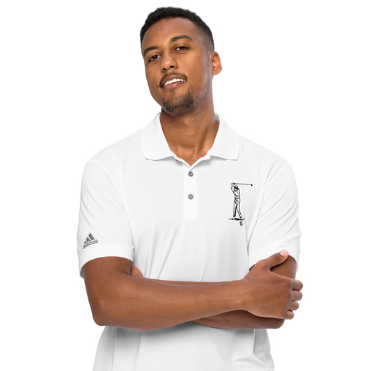 Golf Degenerate Adidas performance polo shirt
