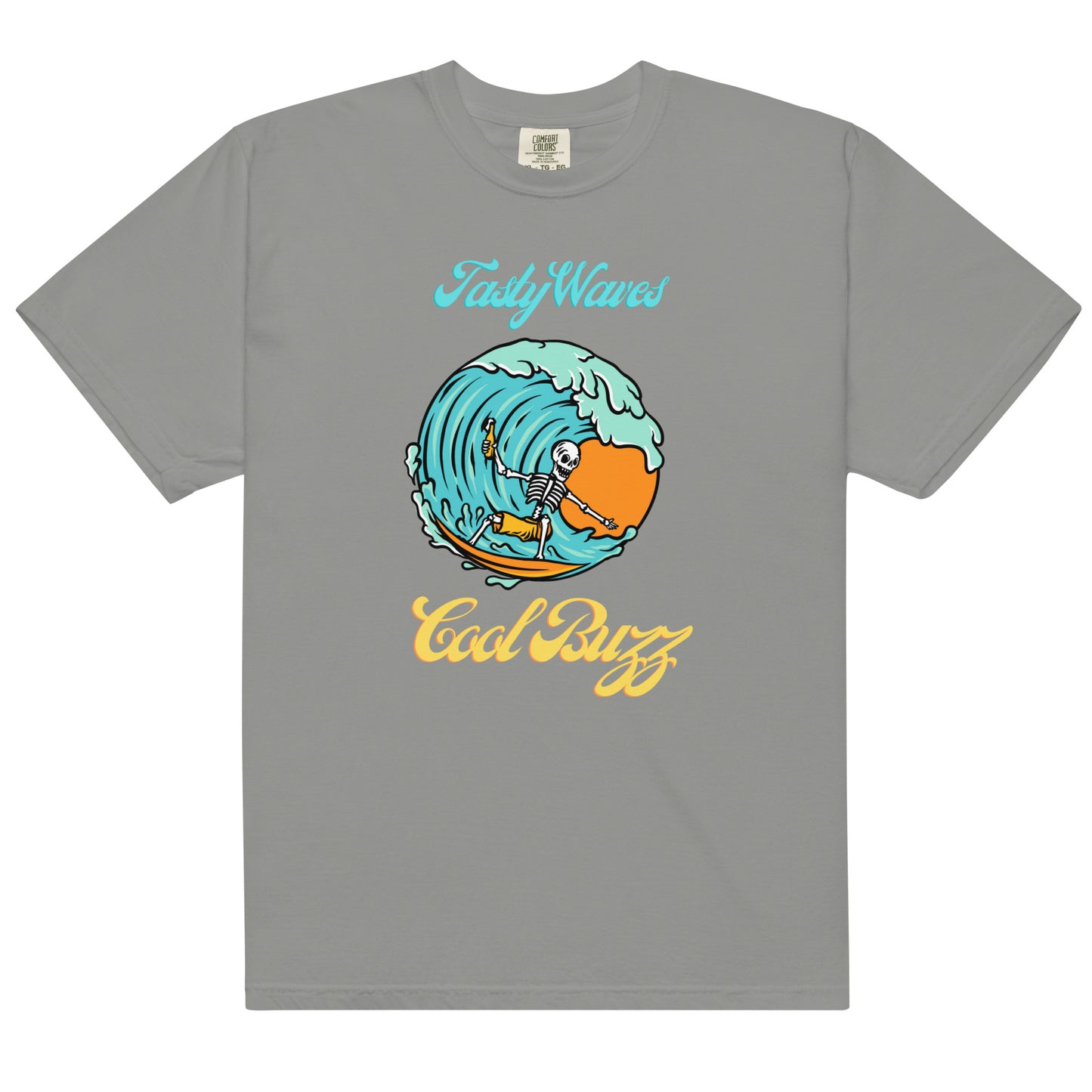 Tasty Waves Cool Buzz Men’s garment-dyed heavyweight t-shirt