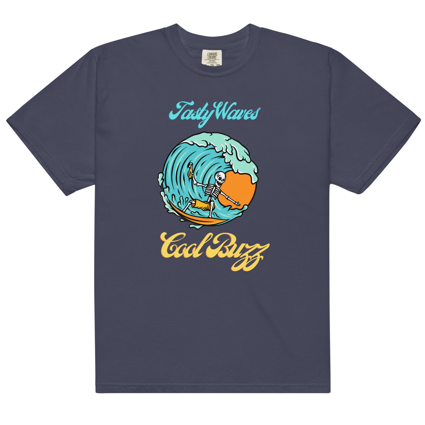 Tasty Waves Cool Buzz Men’s garment-dyed heavyweight t-shirt