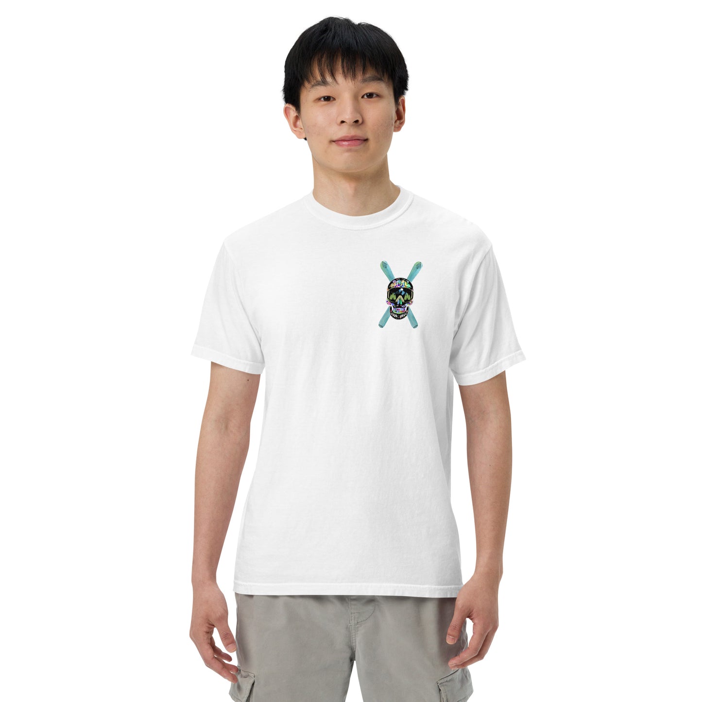 Power Life Men’s garment-dyed heavyweight t-shirt