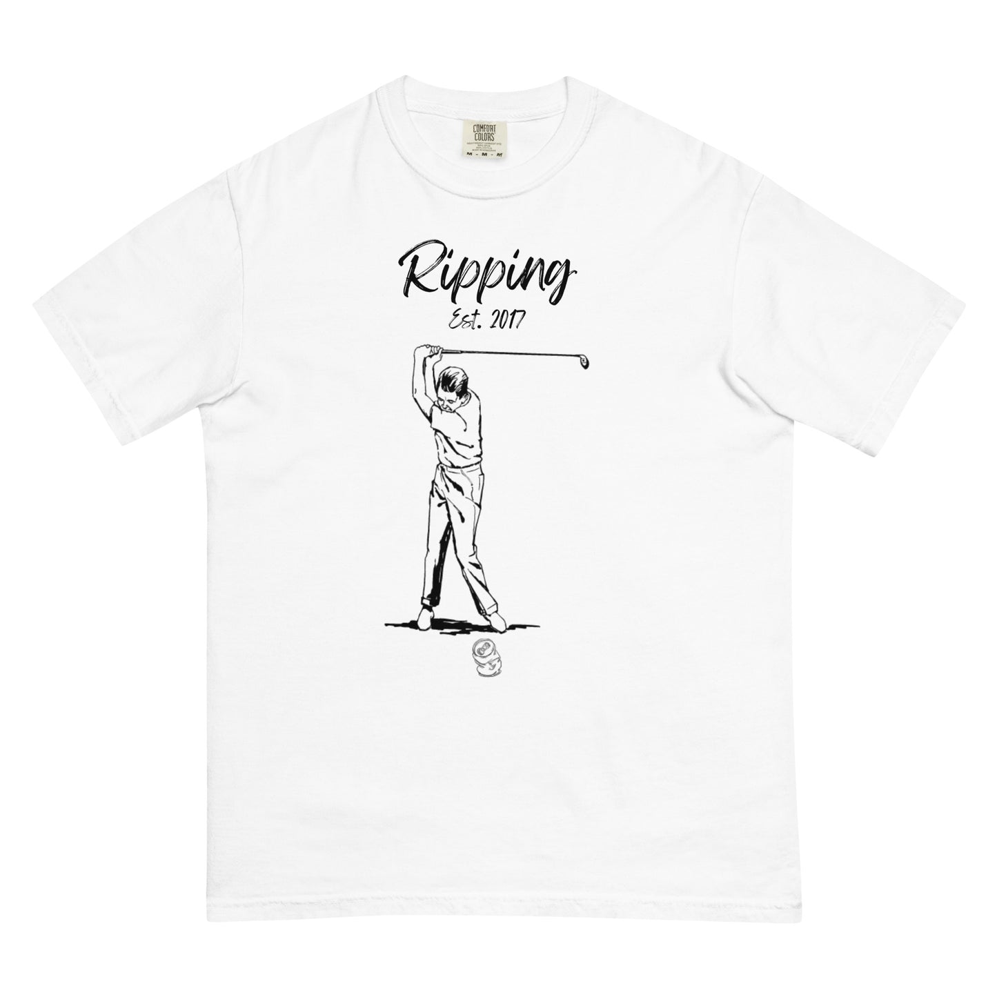 Ripping Golf Men’s garment-dyed heavyweight t-shirt