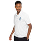 Navy Embroidered Muskie adidas performance polo shirt