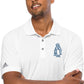 Navy Embroidered Muskie adidas performance polo shirt