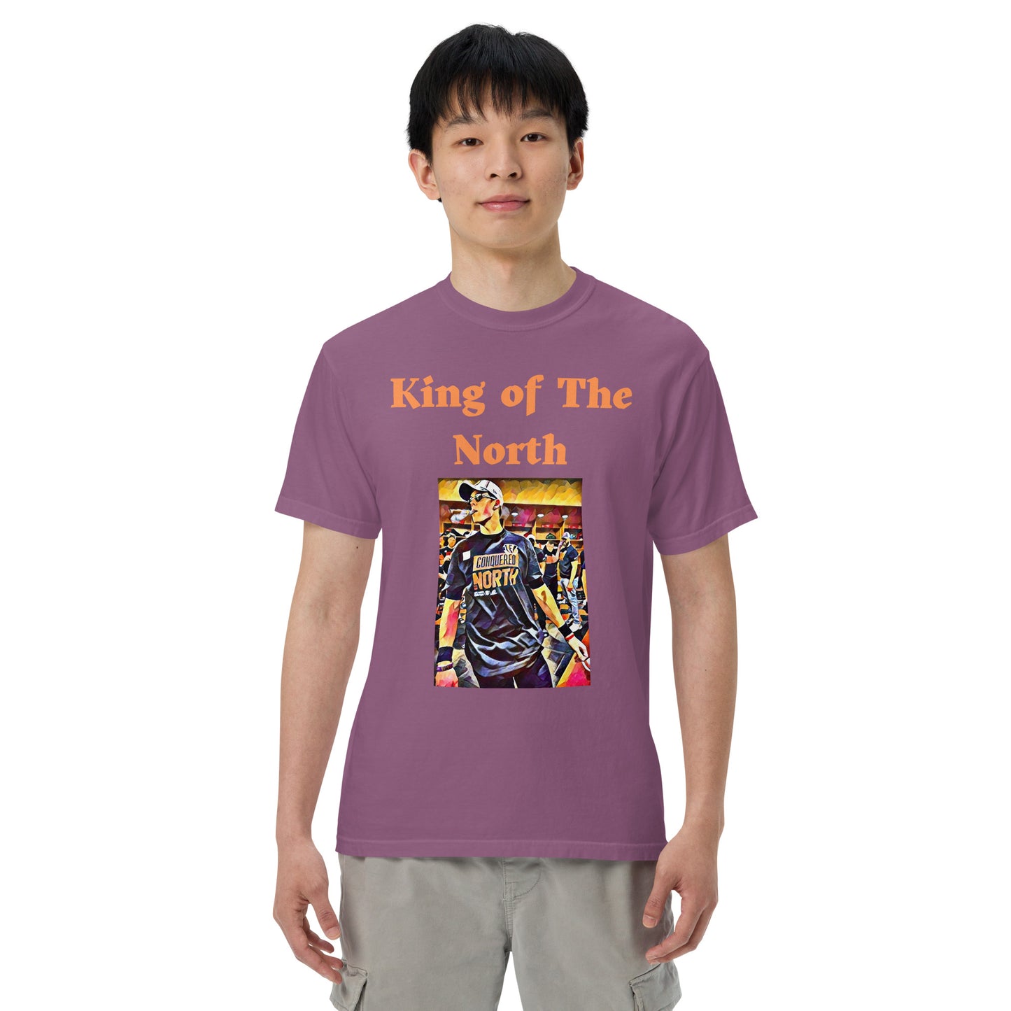 King of The North garment-dyed heavyweight t-shirt