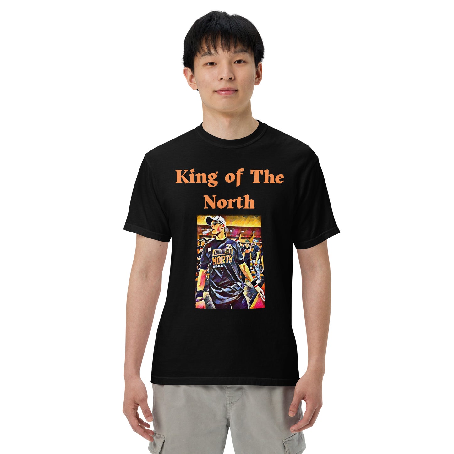 King of The North garment-dyed heavyweight t-shirt