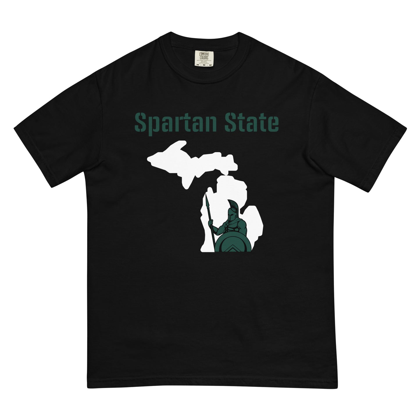 Spartan State Men’s garment-dyed heavyweight t-shirt