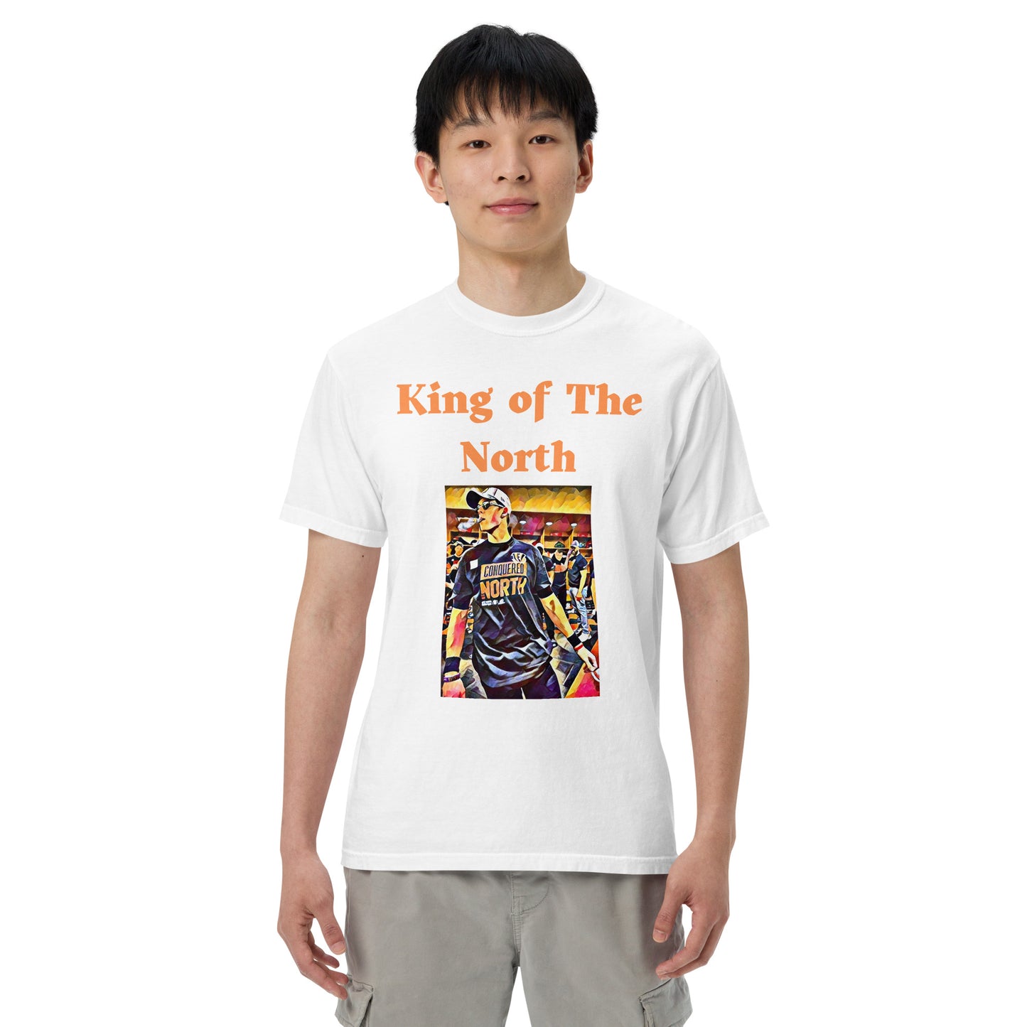 King of The North garment-dyed heavyweight t-shirt