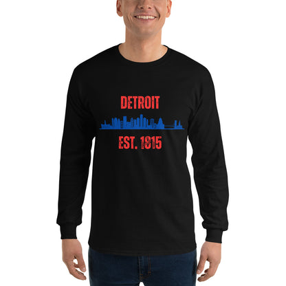 Detroit Men’s Long Sleeve Shirt