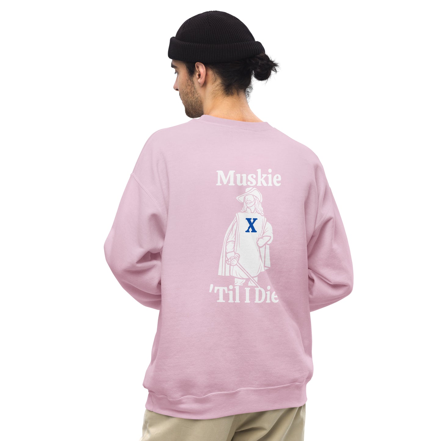 Muskie Embroidered Unisex Sweatshirt