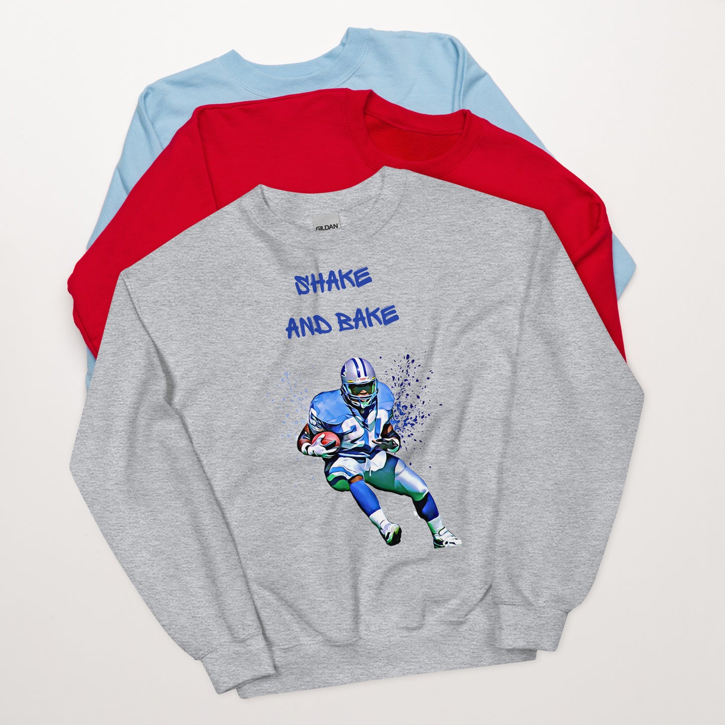 Barry Sanders Shake and Bake Sweatshirt