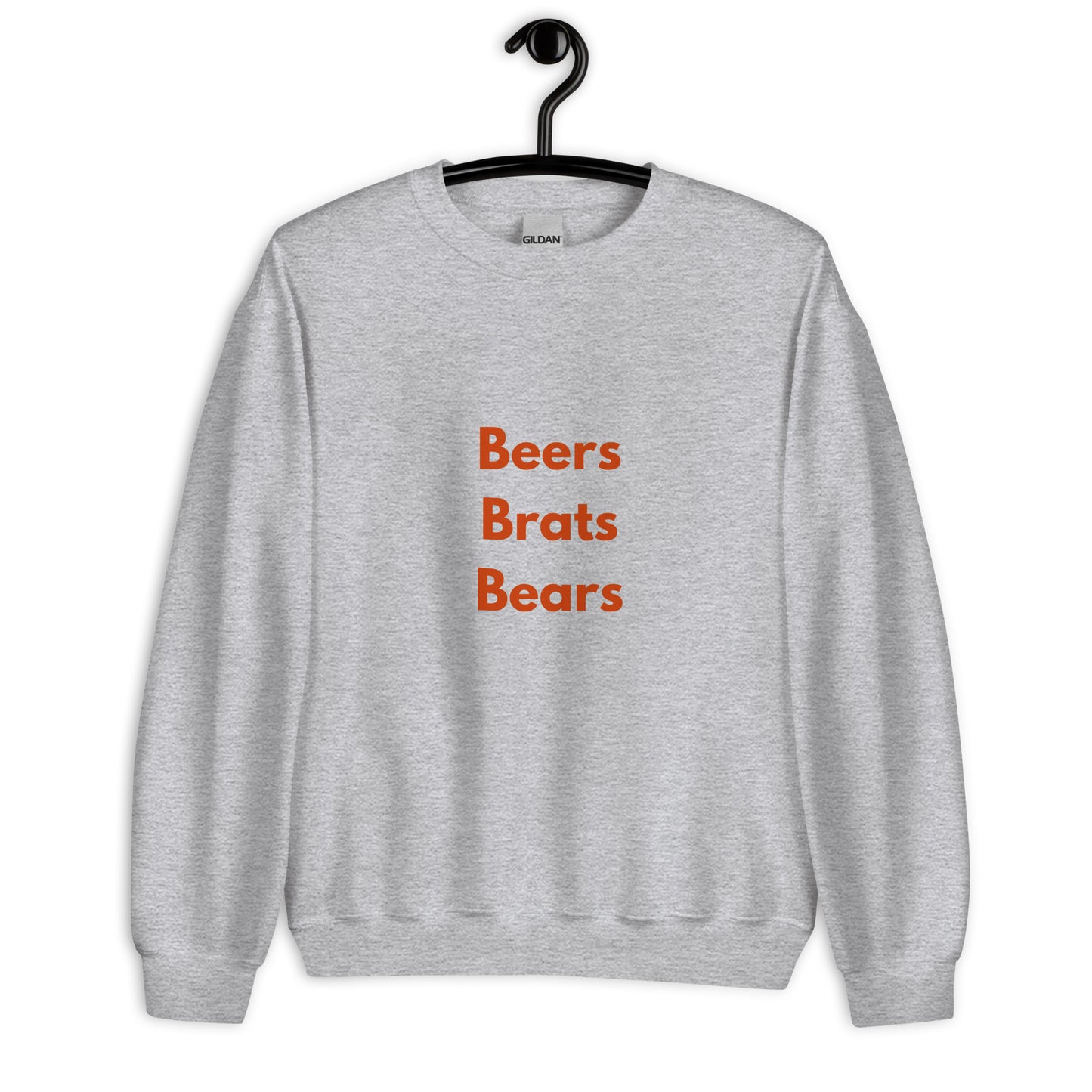 Chicago Bears Beers Brats Sweatshirt