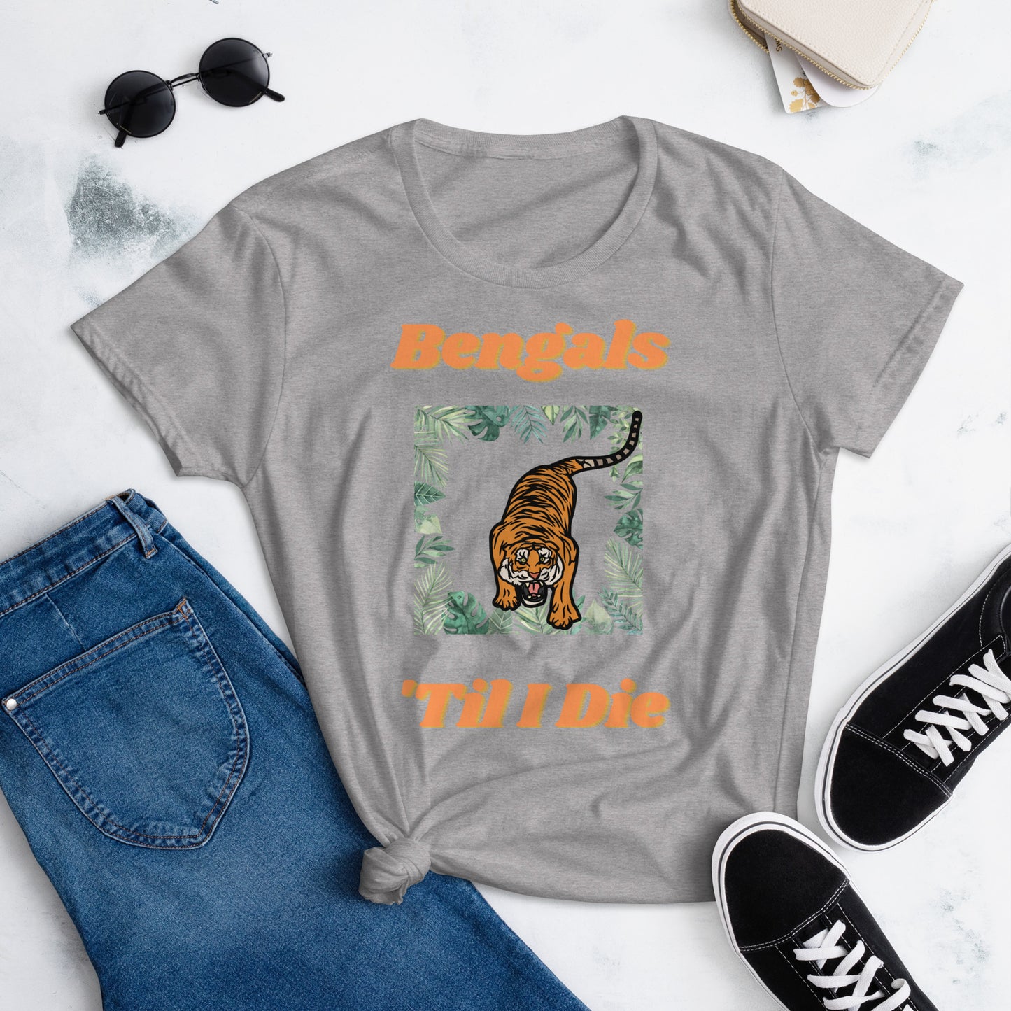 Bengals 'Til I Die Women's Short Sleeve T-Shirt