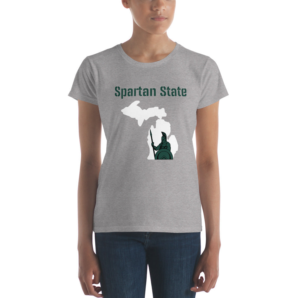 Spartan State Women's short sleeve t-shirt