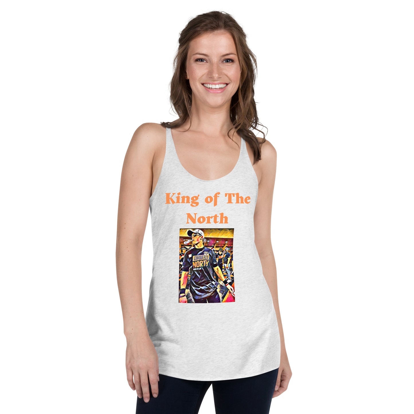King of the North Women's Racerback Tank
