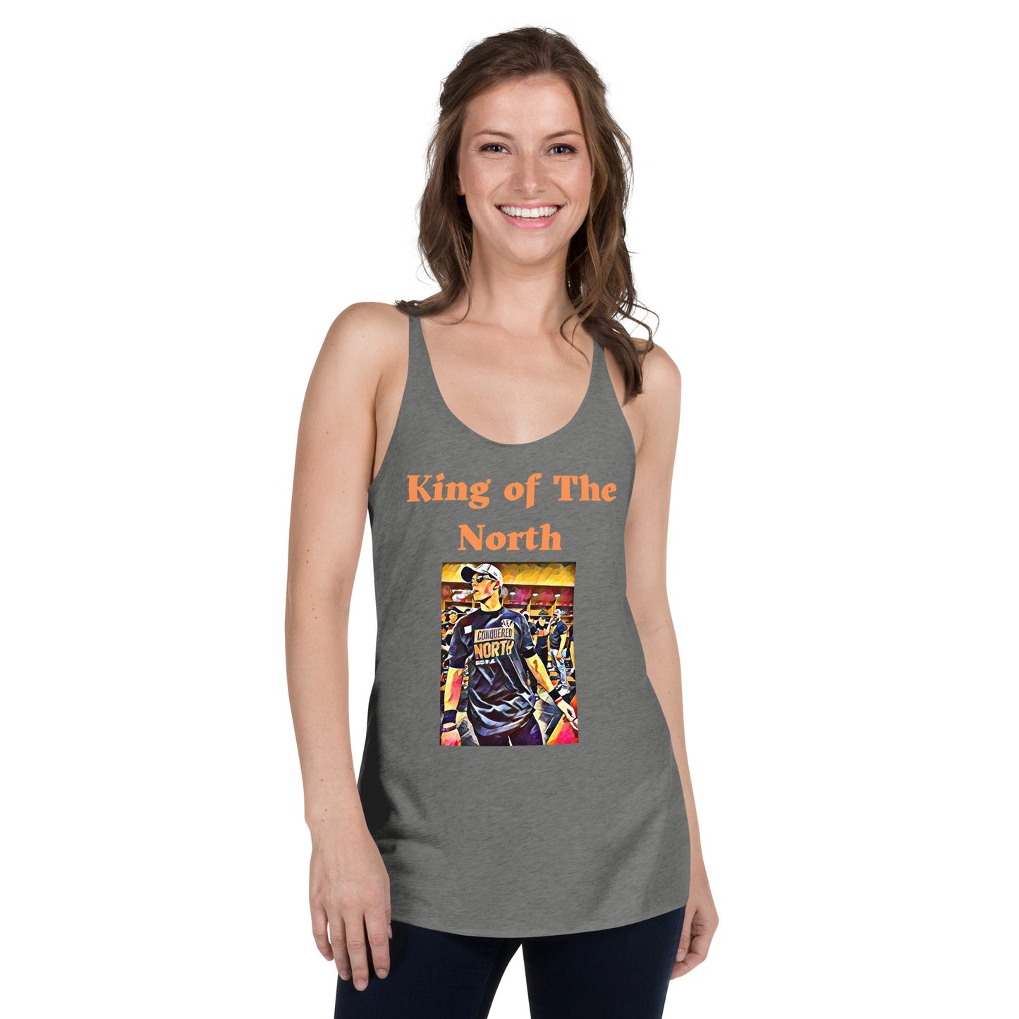 King of the North Women's Racerback Tank