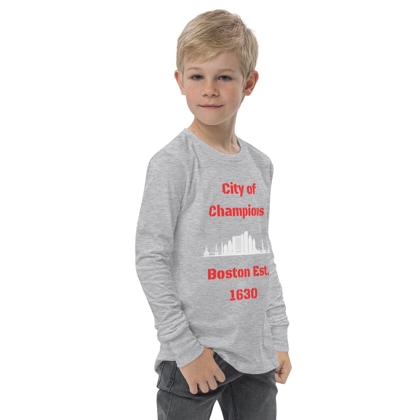 City of Champions Youth long sleeve tee